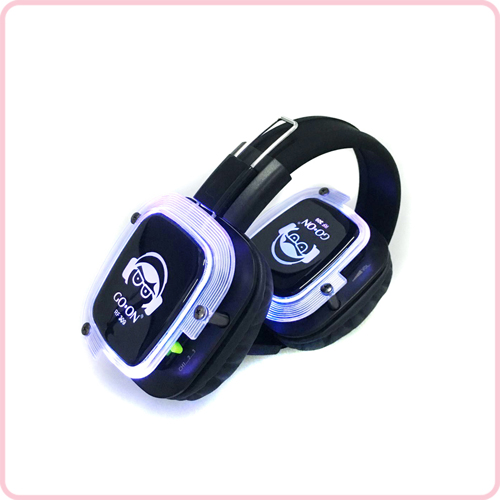 RF-309 (violet) LED LECTRE CASHE DISCO Silent pour la fête silencieuse