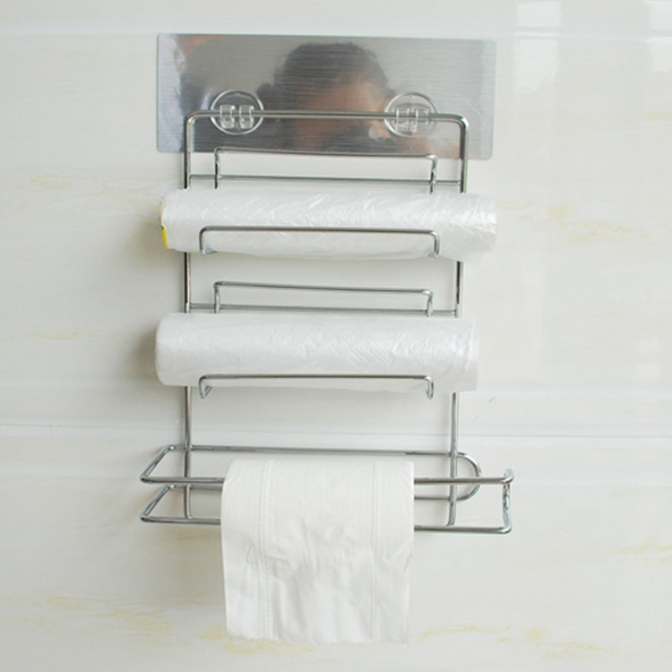 Wall mounted kitchen utensil holder
