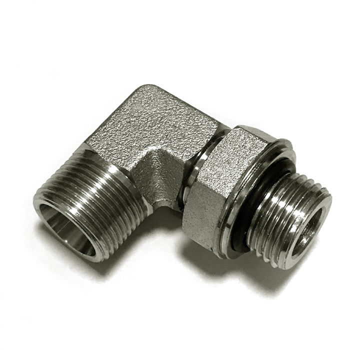 1CO9-OG 90 degree elbow UN UNF thread adjustable stud ends with o-ring sealing ISO 11926