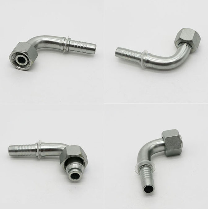 20491 90 degree Metric Female 24 degree Cone O-ring L.T