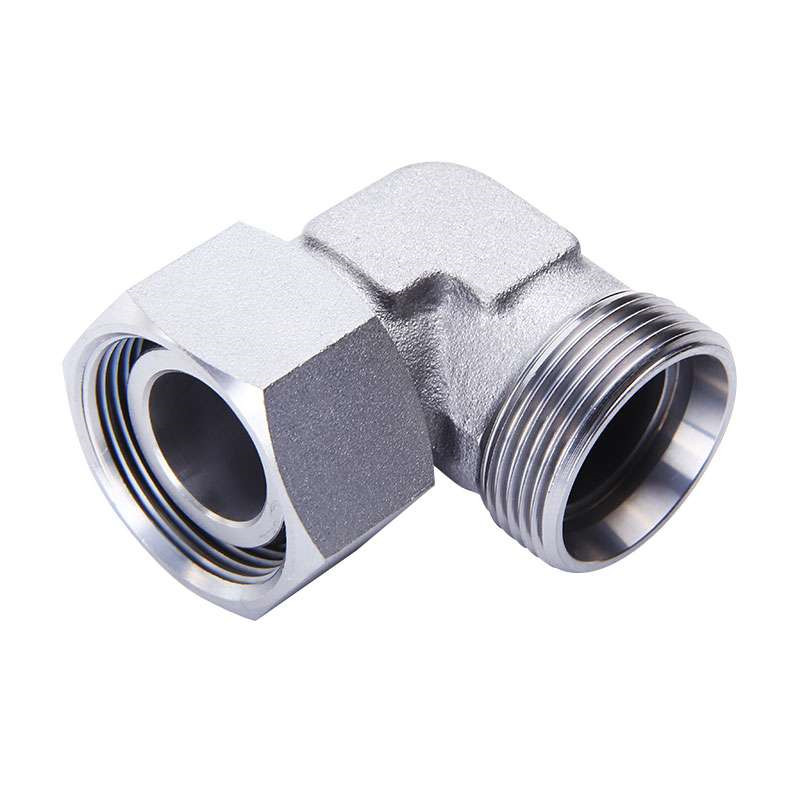 2C9 90 degree elbow reducer tube adaptor with swivel nut