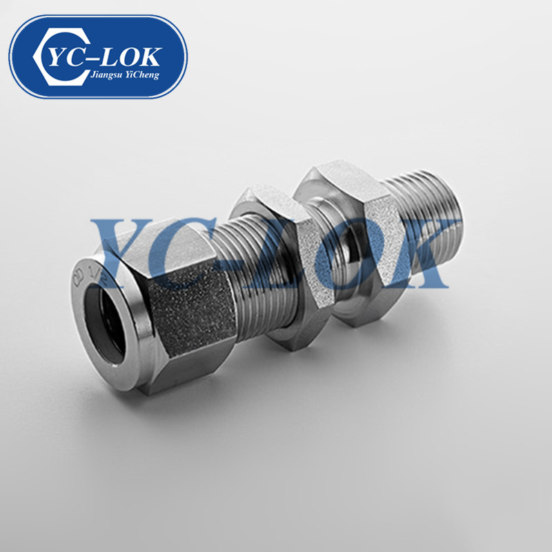 3/4 NPT隔板公连接配件