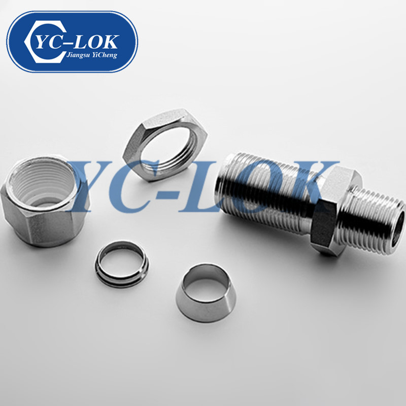 3/4 NPT Bulkhead Male Coupling Fitting