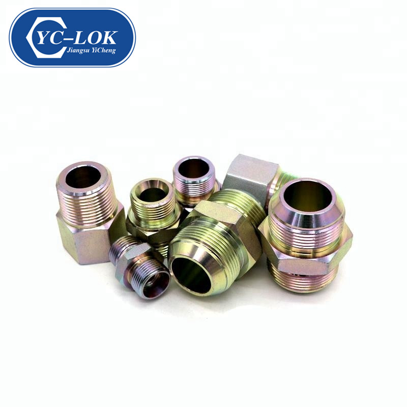 Carbon Steel BSP ORFS JIC Hydraulic Adapter