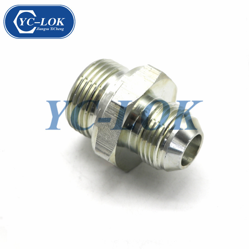 استخدام مزدوج JIC الذكور 70 مخروط ومحول BSP الذكور O- حلقة الهيدروليكية