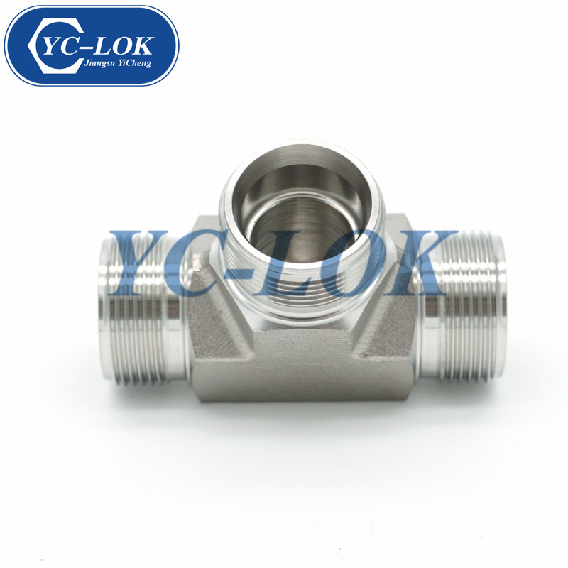 Equal male thread adapter union fittings tube fittings