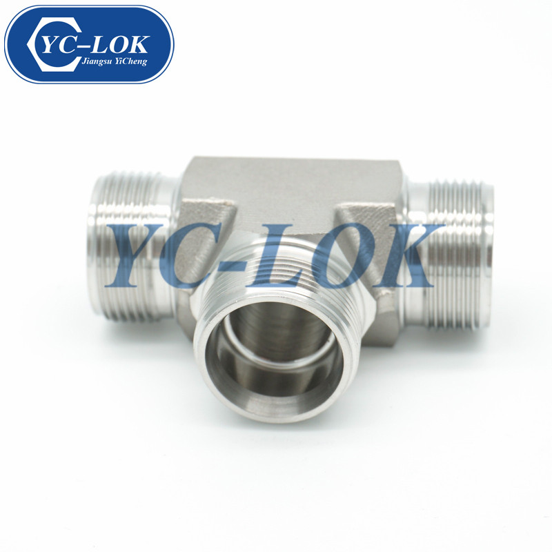 Equal male thread adapter union fittings tube fittings