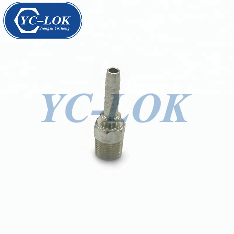 Forged Stainless Steel BSPT Male Hydraulic Pipe