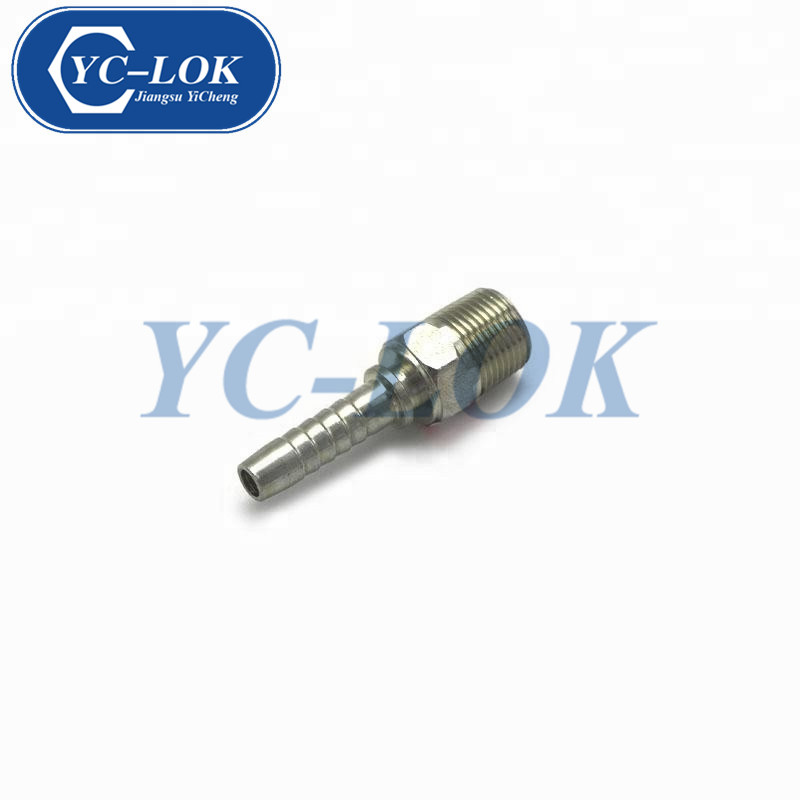 Forged Stainless Steel BSPT Male Hydraulic Pipe