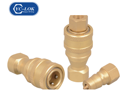 HZ-B3(KZD) MEDIUM-PRESSURE HIGH PERFORMANCE PNEUMATIC AND HYDRAULIC QUICKCOUPLING (ISO7241-1B) (BRASS)