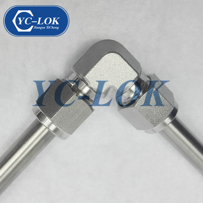 Hot Sale 90 Degree Stainless Steel Tube Elbow Connector For Pipe Fttings