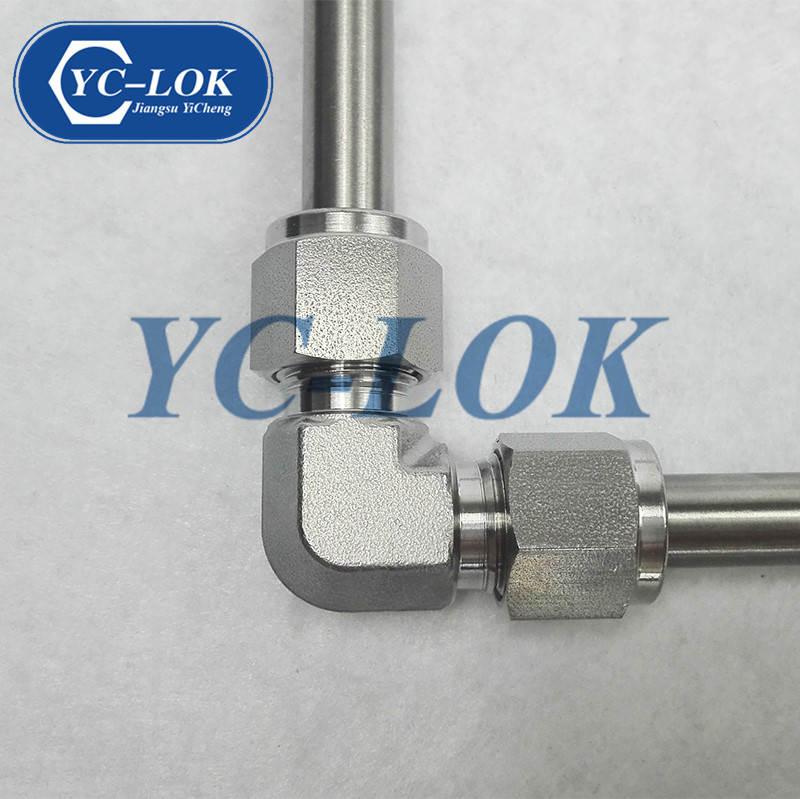Hot Sale 90 Degree Stainless Steel Tube Elbow Connector For Pipe Fttings