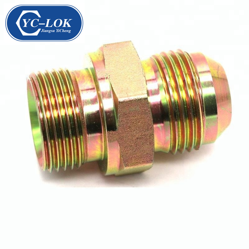 NPT公头至BSP公头直式液压适配器