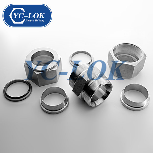 OD 3/8 Chinesische Hersteller SS 316 Zwillings-Zwinge Tube Compression Union Armaturen