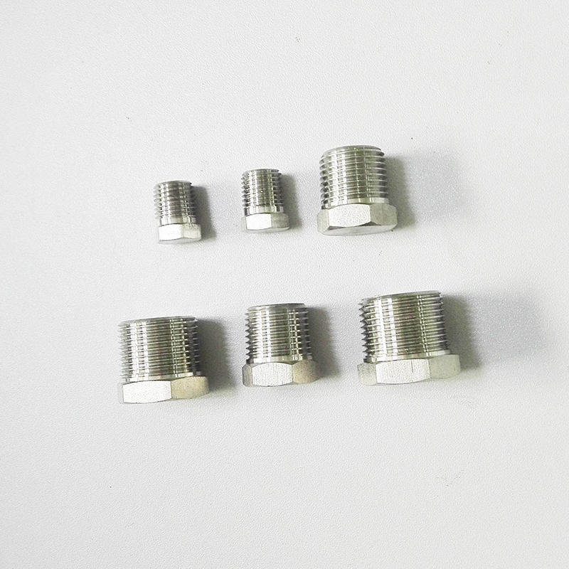 SSN oder Messing 4N ohne Loch NPT-Stecker