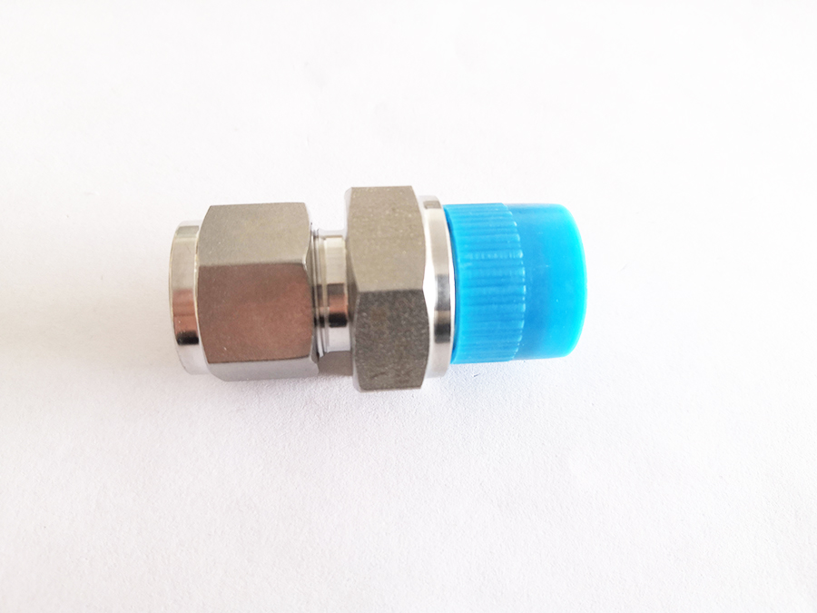 Stainless Steel straight BSPP Male Thread ferrule hydraulic pipe fitting