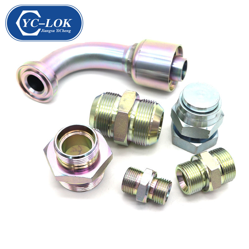 YC-LOK هيدروليكي NPT خيط محول عرافة الحلمة