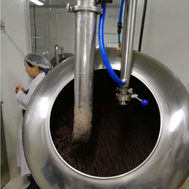 hot sale chocolate pan polishing machine, chocolate coating polishing pan machine