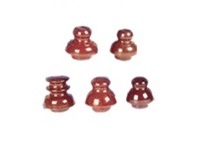 Low voltage pin insulators