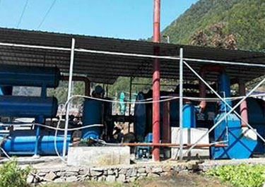 Présentoir d'équipement d'usine