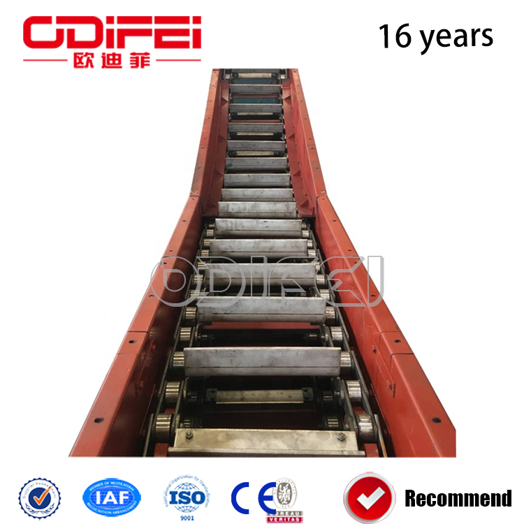 China Direct Factory Supply Chain Rasper Machine para carbón pulverizado por cenizas
