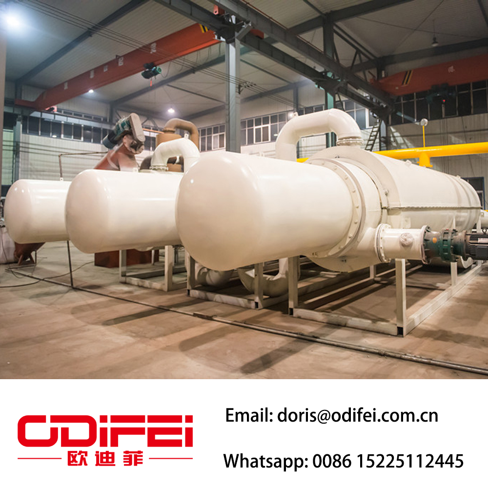 Protezione ambientale Impianto continuo di rifiuti di pirolisi dell'olio di gomma