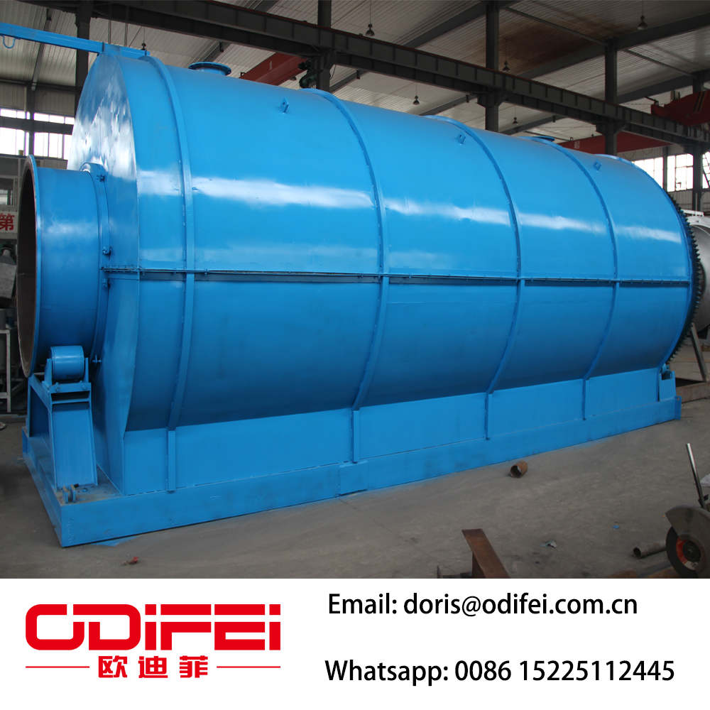 Waste Tire  Pyrolysis Plant