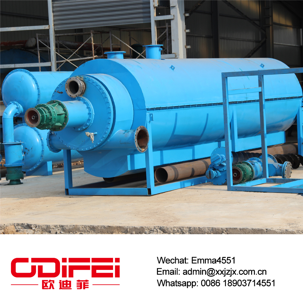 Rifiuti macchina di olio di pirolisi di plastica