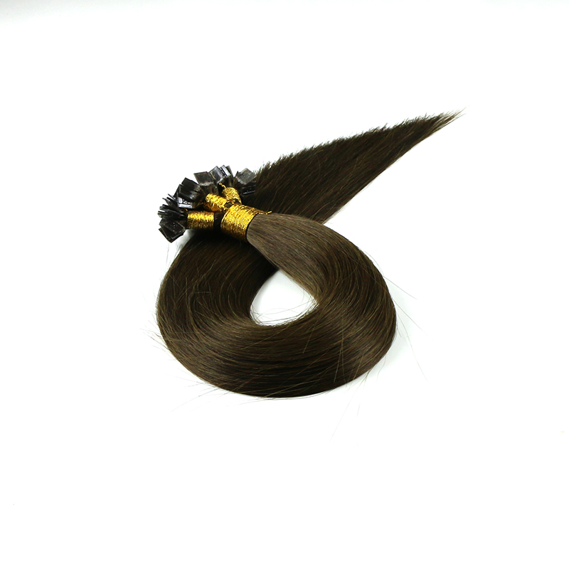 0.5g per strand double drown flat tip hair extension