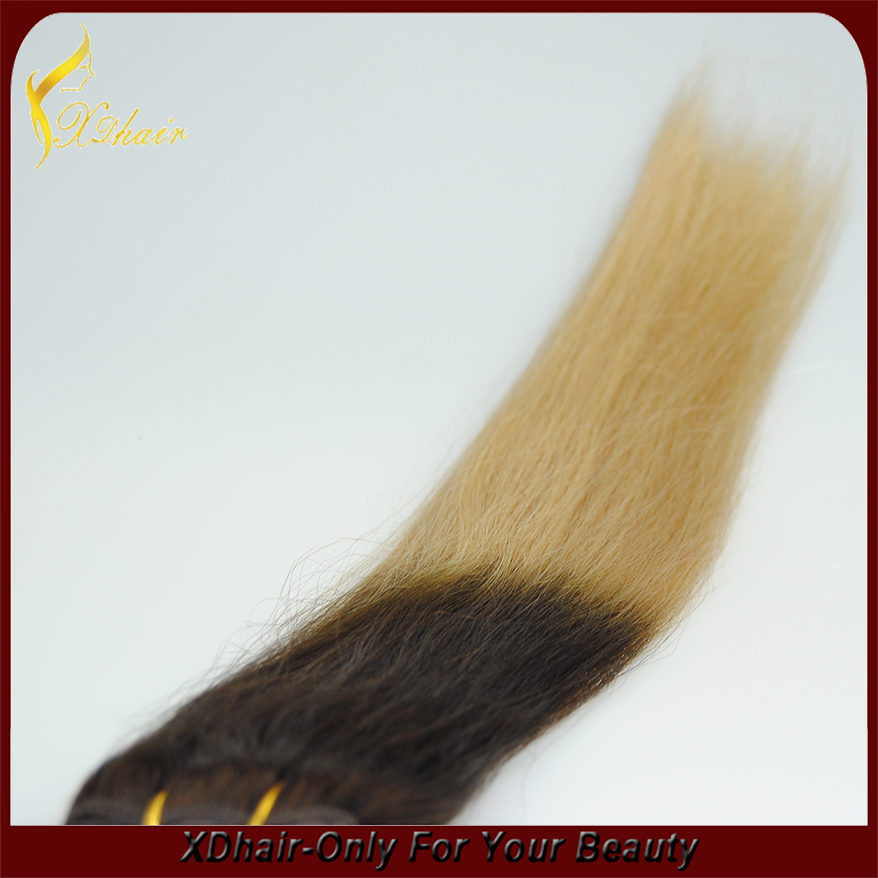 10 "a 30" pollici brasiliano trama dei capelli XINDA Capelli nell'insieme rettilinei tessitura Ombre Colore Capelli