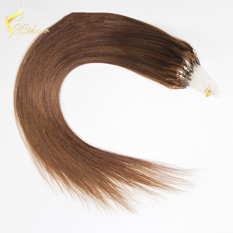 100 Virgin Brazilian Hair Micro Ring Human Hair Extensions