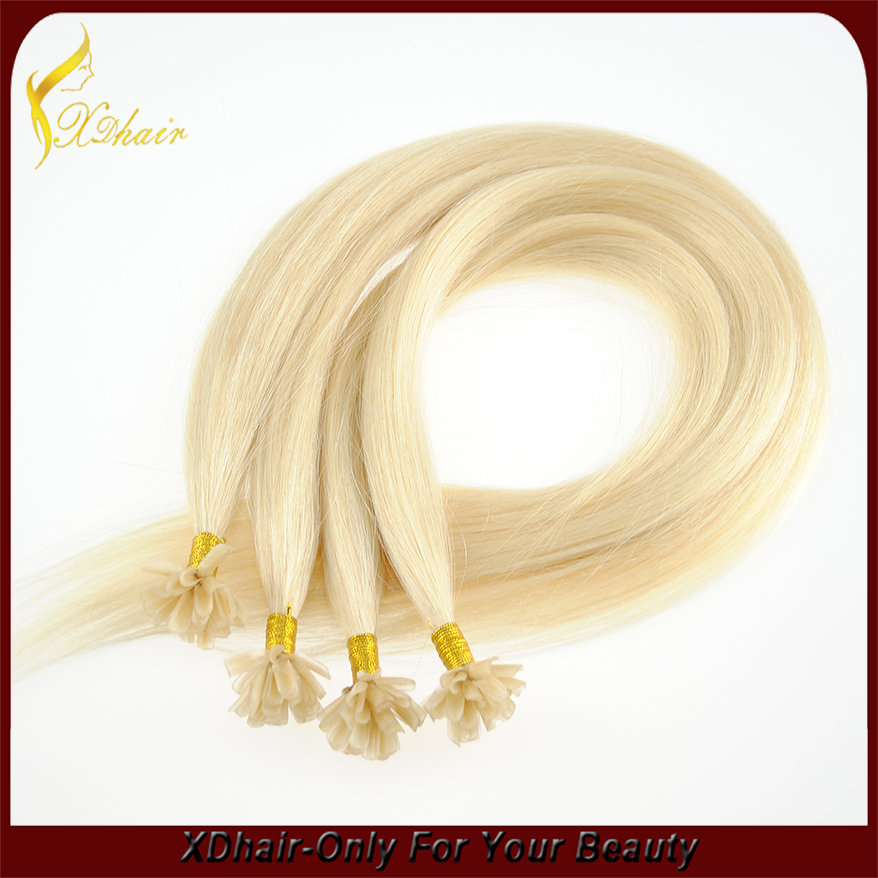 100 cheap remy u tip hair extension wholesale blonde hair brazilian remy hair