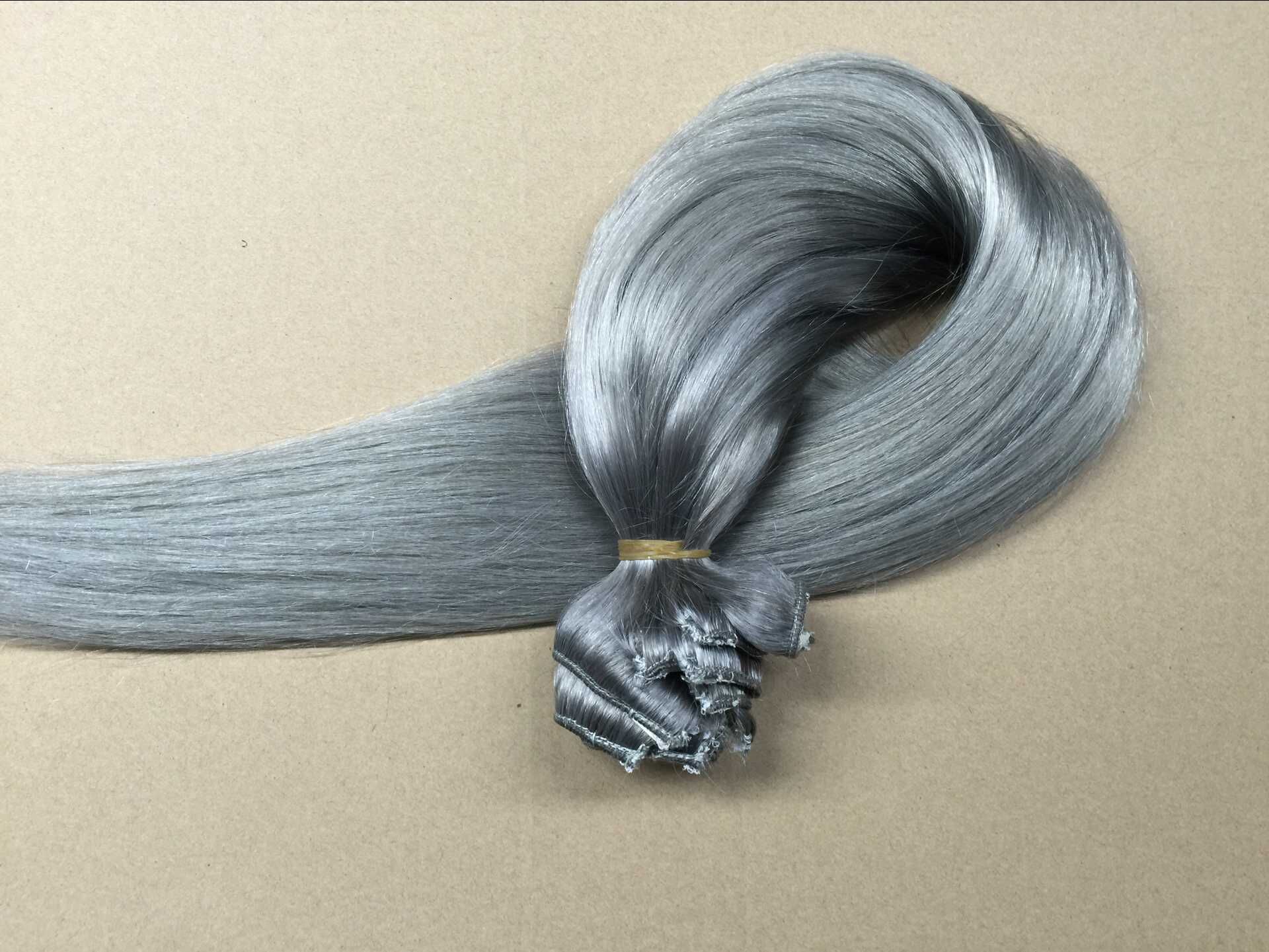 100% virgin wholesale clip in hair extensions