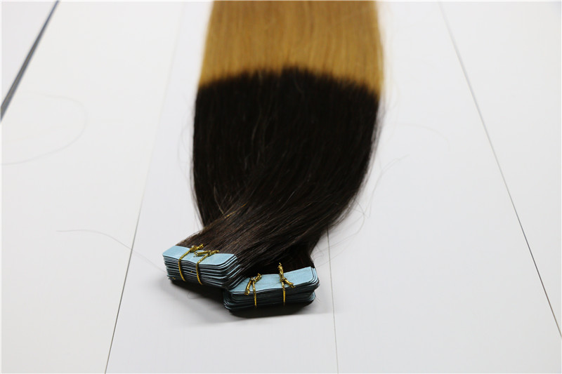 2016 New style virgin remy human hair 30inch blonde kinly curly double tape hair extensions