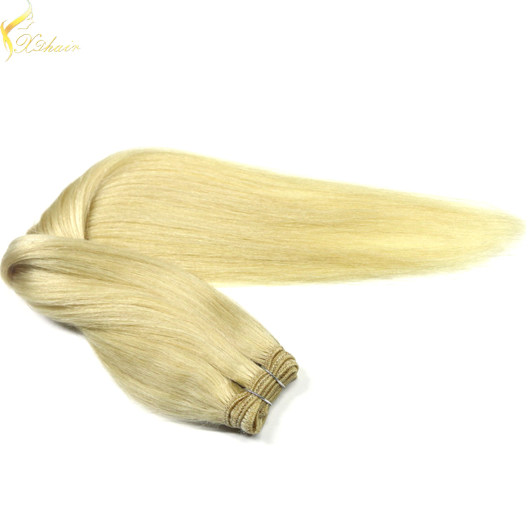 2016 directly factory price top quality 613 blonde hair weave
