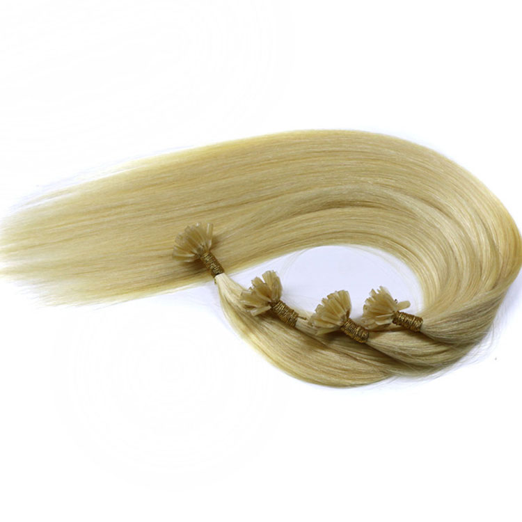 2016 double drawn unprocessed 100 cheap remy pre-bonded strands