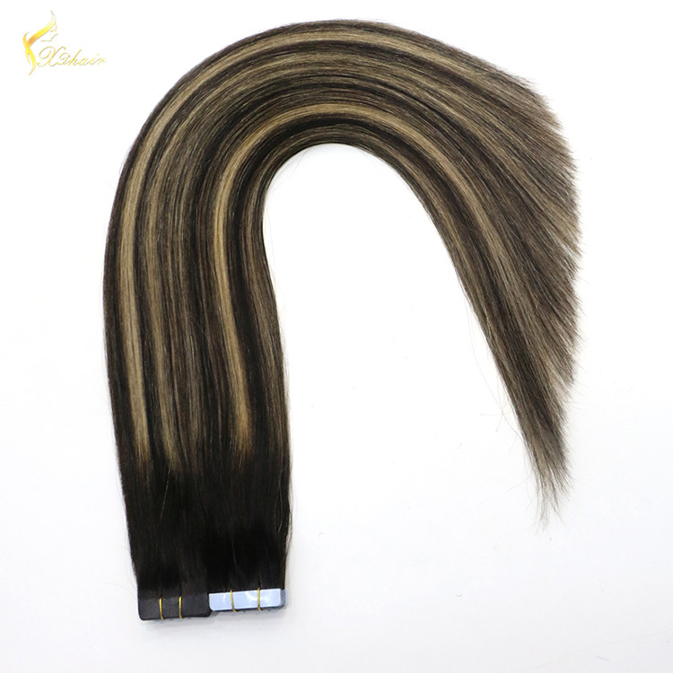 24 hours fast shipping Double Drawn 2g/Piece Brazilian Hair 18Inch Remy Tape Hair Extensions