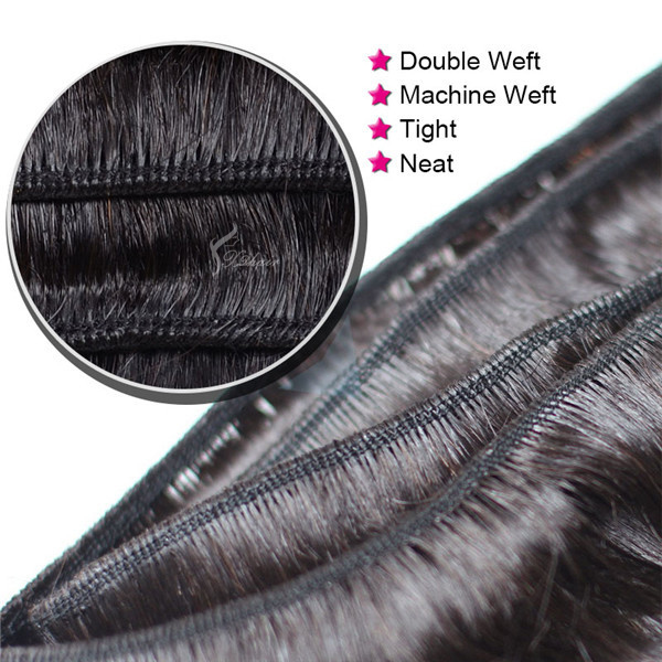 24inches natural straight #1b wholesale brazilian virgin hair weave bundles free weave hair packs