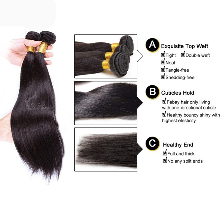 7 Days Return Guarantee Best Price Wholesale Natural Color Grade 7A Virgin Brazilian Hair