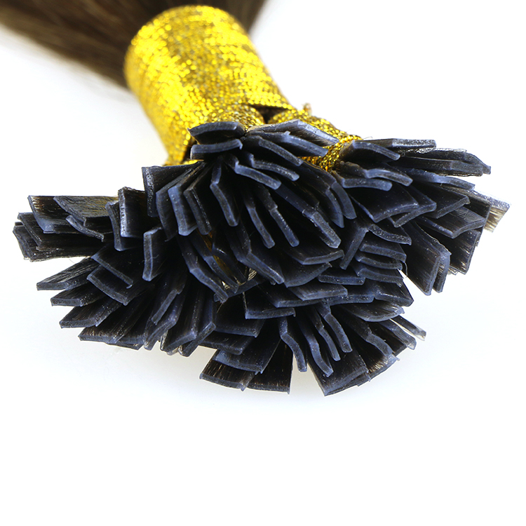 Alibaba China Wholesale Unprocessed High Quality Indian Flat tip Hair