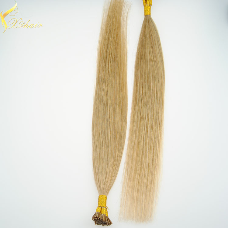 Alibaba trade assurance grade 8A 0.5g i tip hair extensions indian