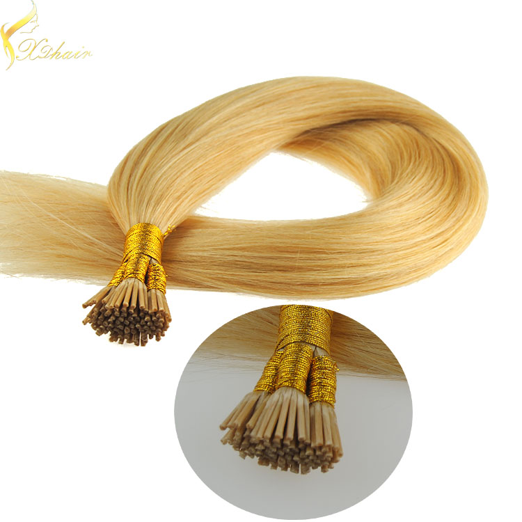 Alibaba trade assurance grade 8A 1g Italian keratin I tip human remy hair