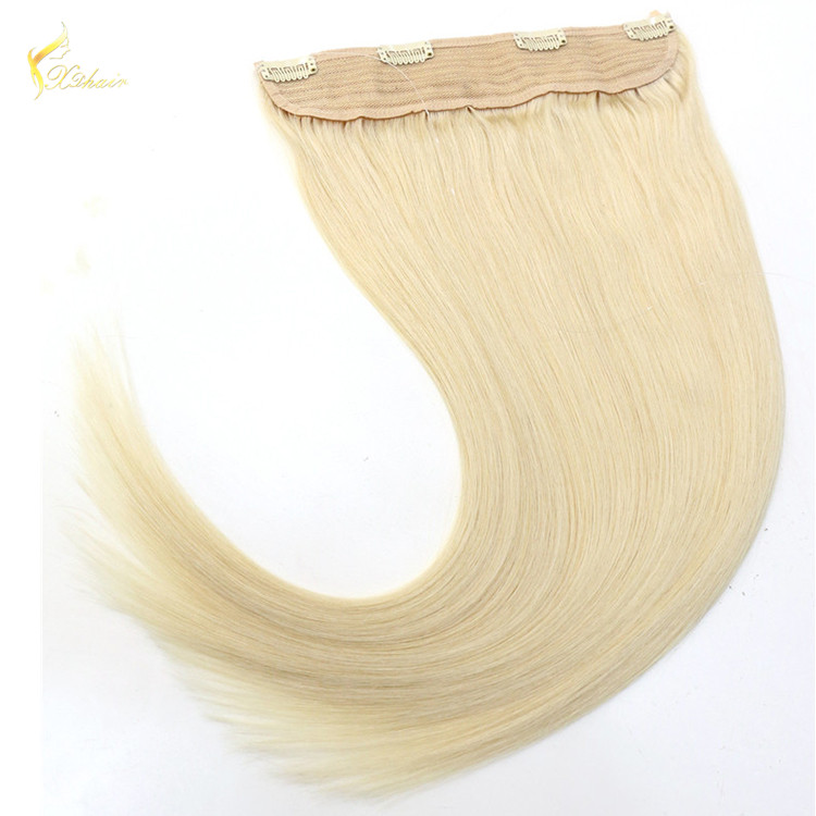 Beautiful double drawn remy halo hair extensions