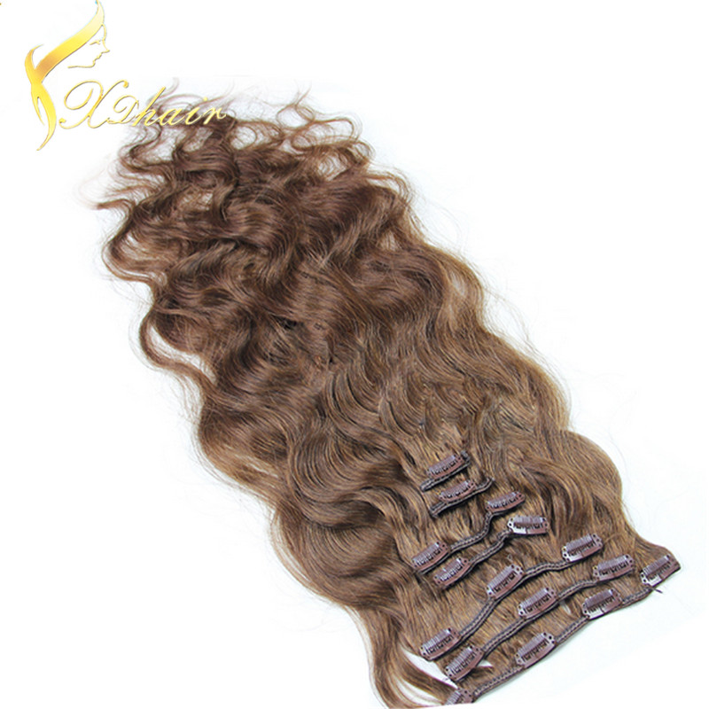 Cheap High Quality Factory Wholesale 100g 120g 160g For White Women 220g Clip In Hair Extension