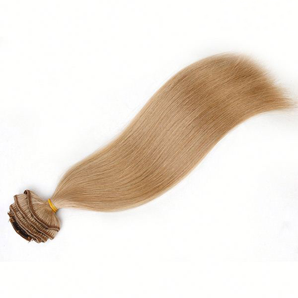 Cheap clip on hair extensions with high are easiest and most popular hair extensions , 100% human remy hair with natural feeling