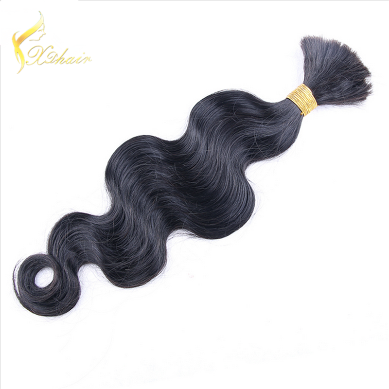 Cheap wholesale body wavy 100% human virgin remy brazilian hair bulk top quality human hair