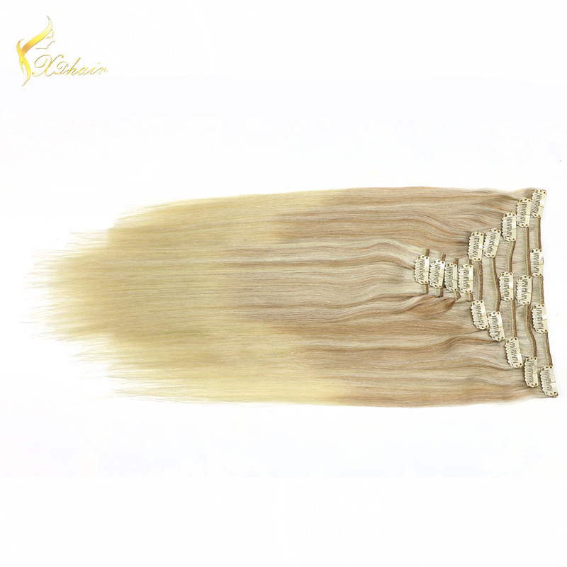 Double Drawn 20inch Balayage Clip In Hair Extension 120g & 160g & 220g