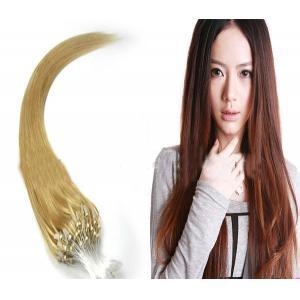 European Remy Virgin Human Hair Micro Ring Loop Hair