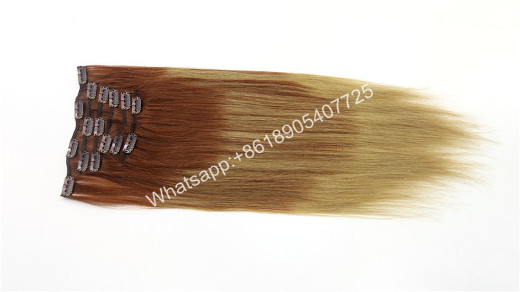 Fashionable and cheap Brazilian 100% remy human hair for New Year's gift wholesale hair clips