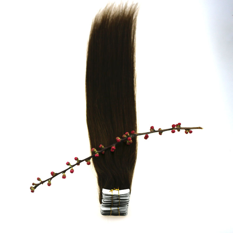 Fast ship large stock double drawn colorful tape hair extensions